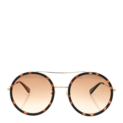 Gucci Round Sunglasses GG0061S Tortoise 2 of 9