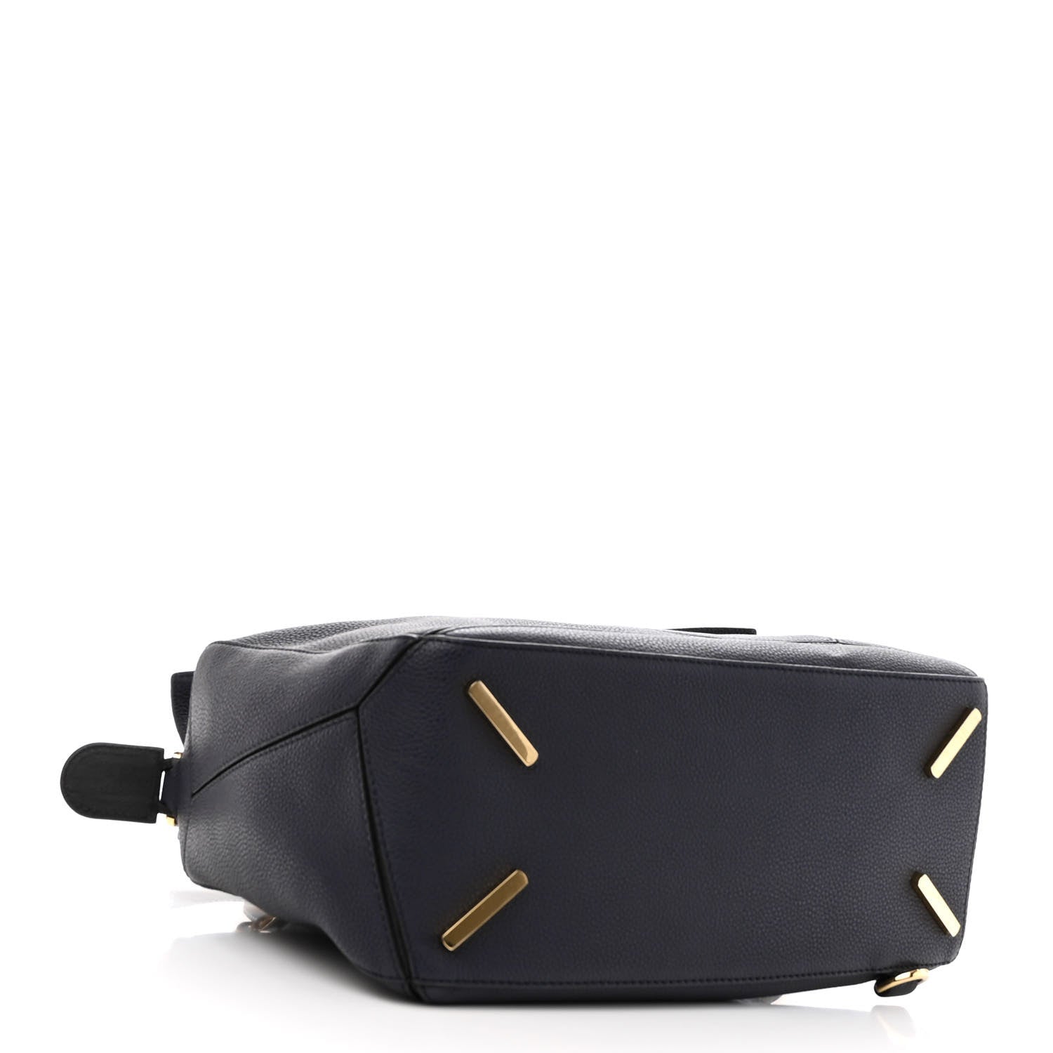 Loewe Calfskin Medium Puzzle Bag Midnight Blue Black 4 of 10