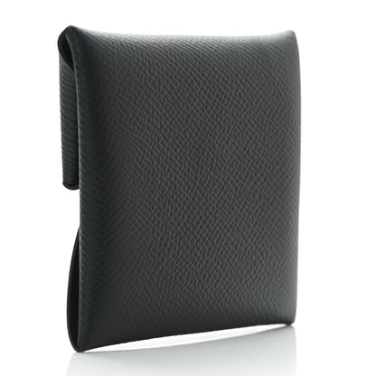 Hermes Epsom Bastia Coin Purse Black 3 of 7