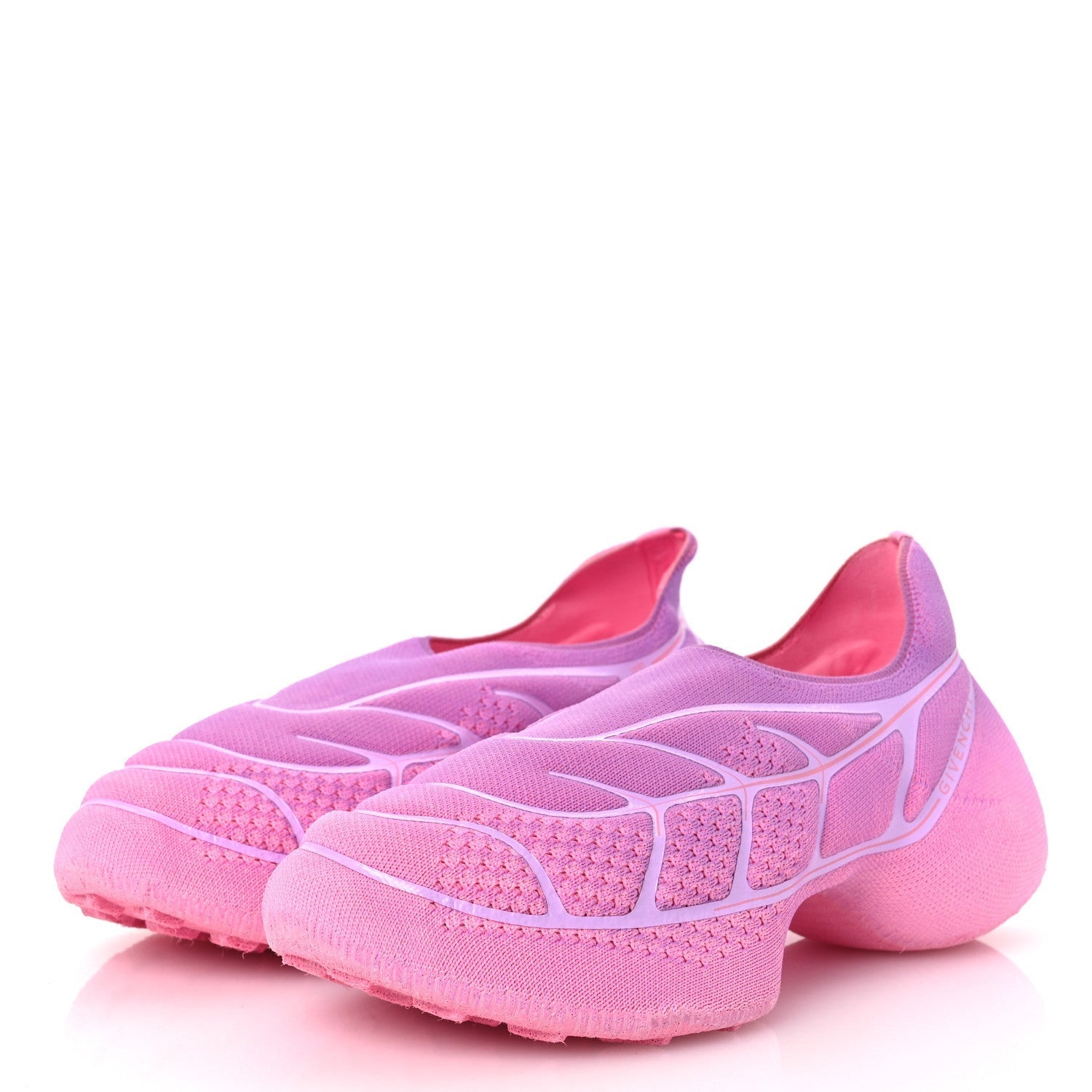Givenchy Knit Womens TK-360 Plus Slip On Sneakers 40 Purple Pink 4 of 7