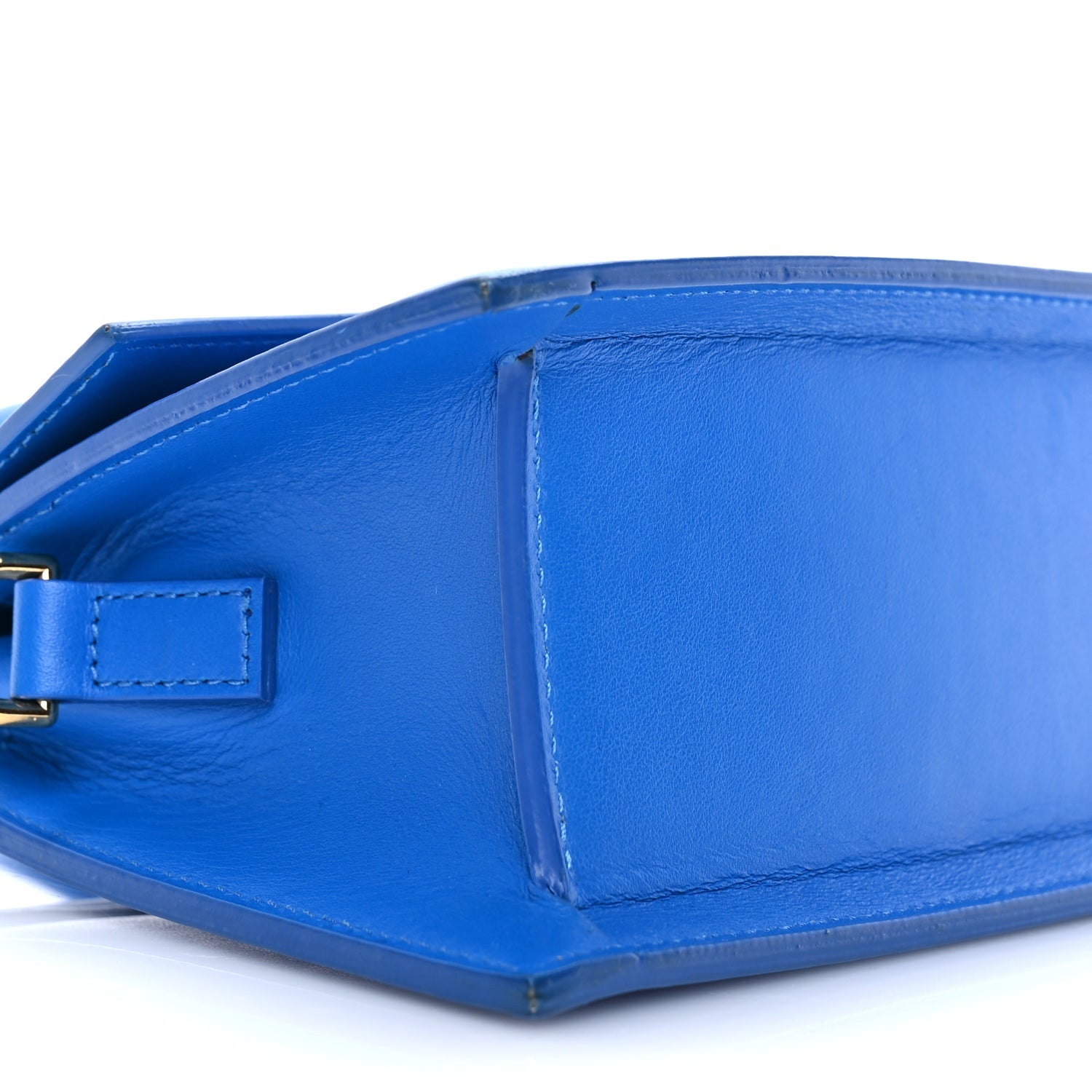 Jacquemus Smooth Calfskin Le Chiquito Moyen Bambino Blue 7 of 8