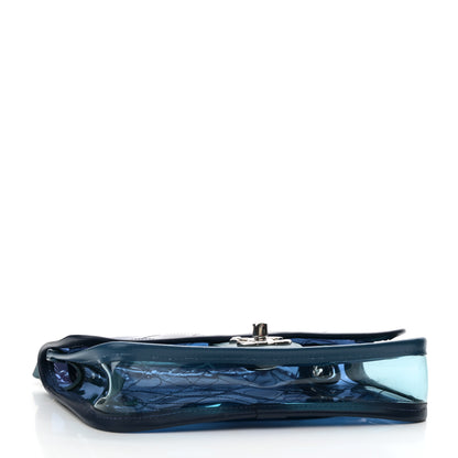 Chanel Lambskin PVC Quilted Mini Coco Splash Flap Blue 4 of 10