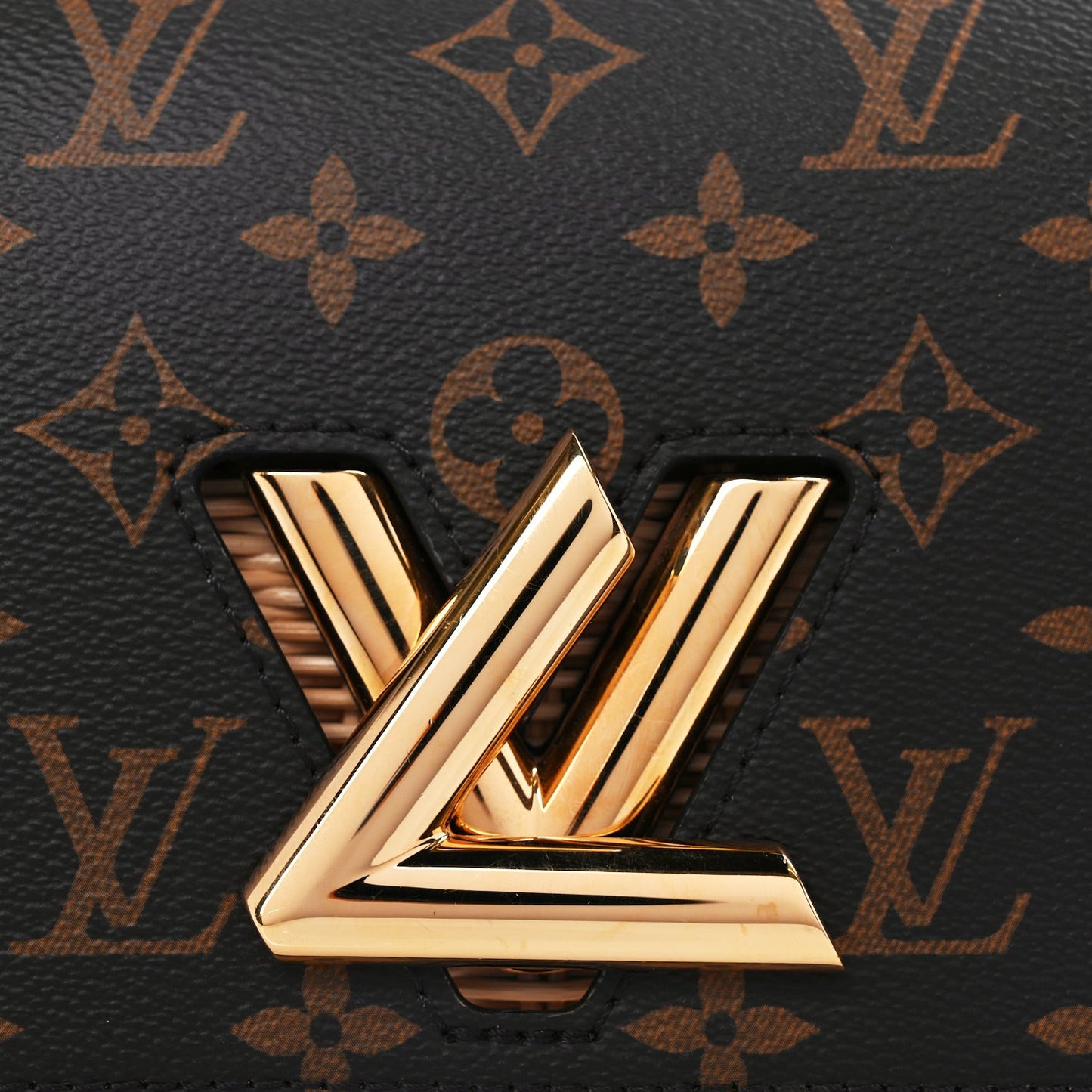 Monogram Wicker Twist Shoulder Bag PM