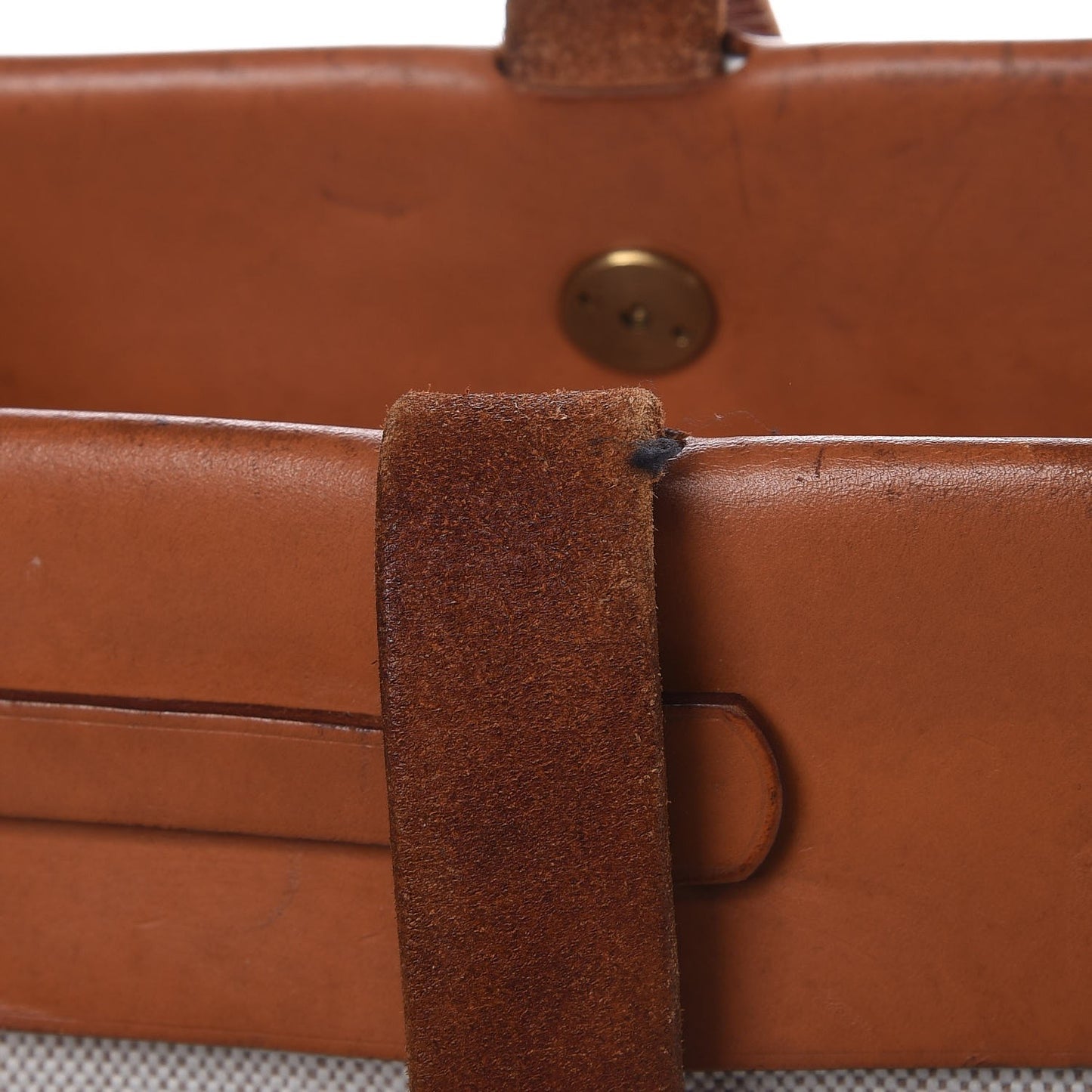 Toile Vache Hunter Herbag Cabas MM Natural