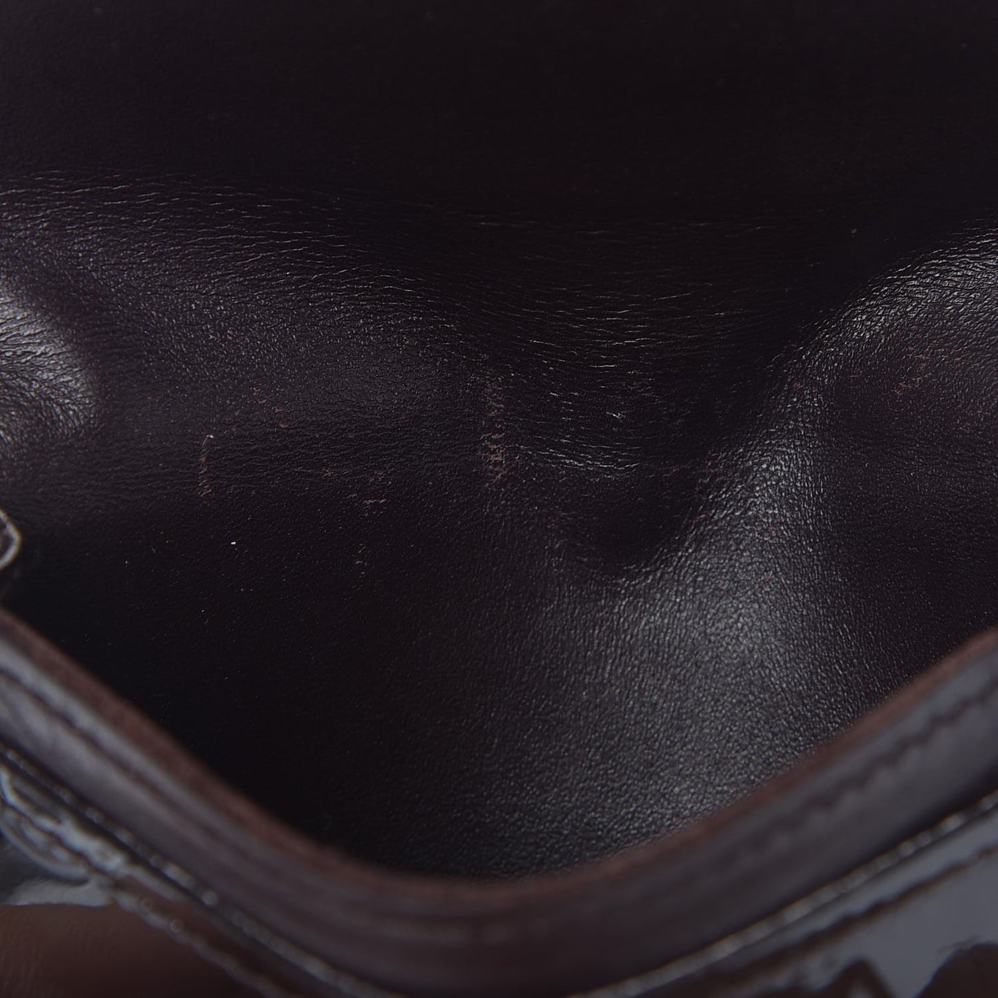 Vernis Business Card Holder Amarante