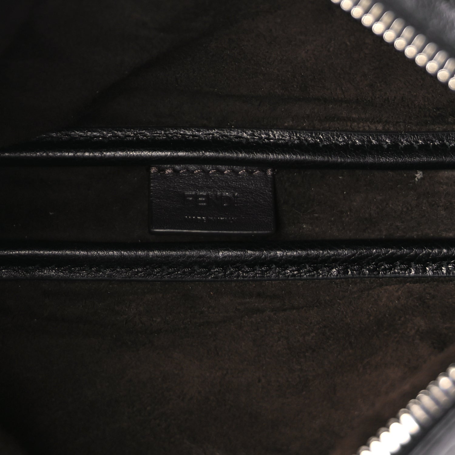 Fendi Vitello Mini Simply  Shoulder Bag Black 4 of 8
