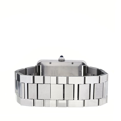Cartier Stainless Steel 31mm Tank Solo Automatic Watch 3 of 4