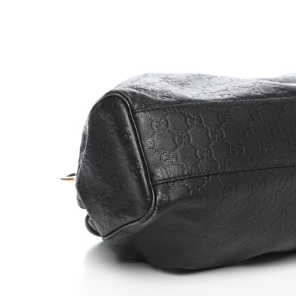 Gucci Guccissima Medium Sukey Tote Black 8 of 11