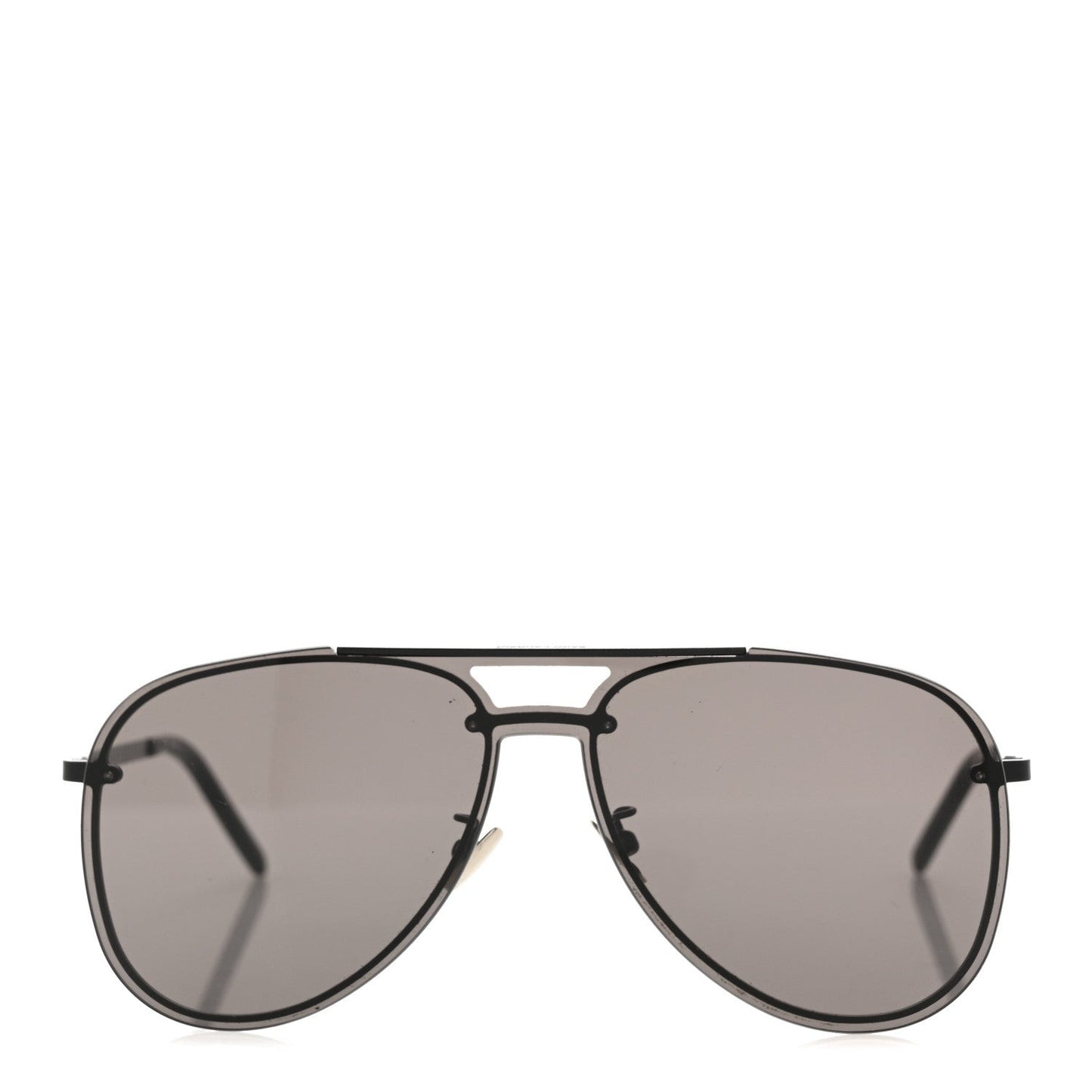Metal Aviator Classic 11 Slim Sunglasses Black