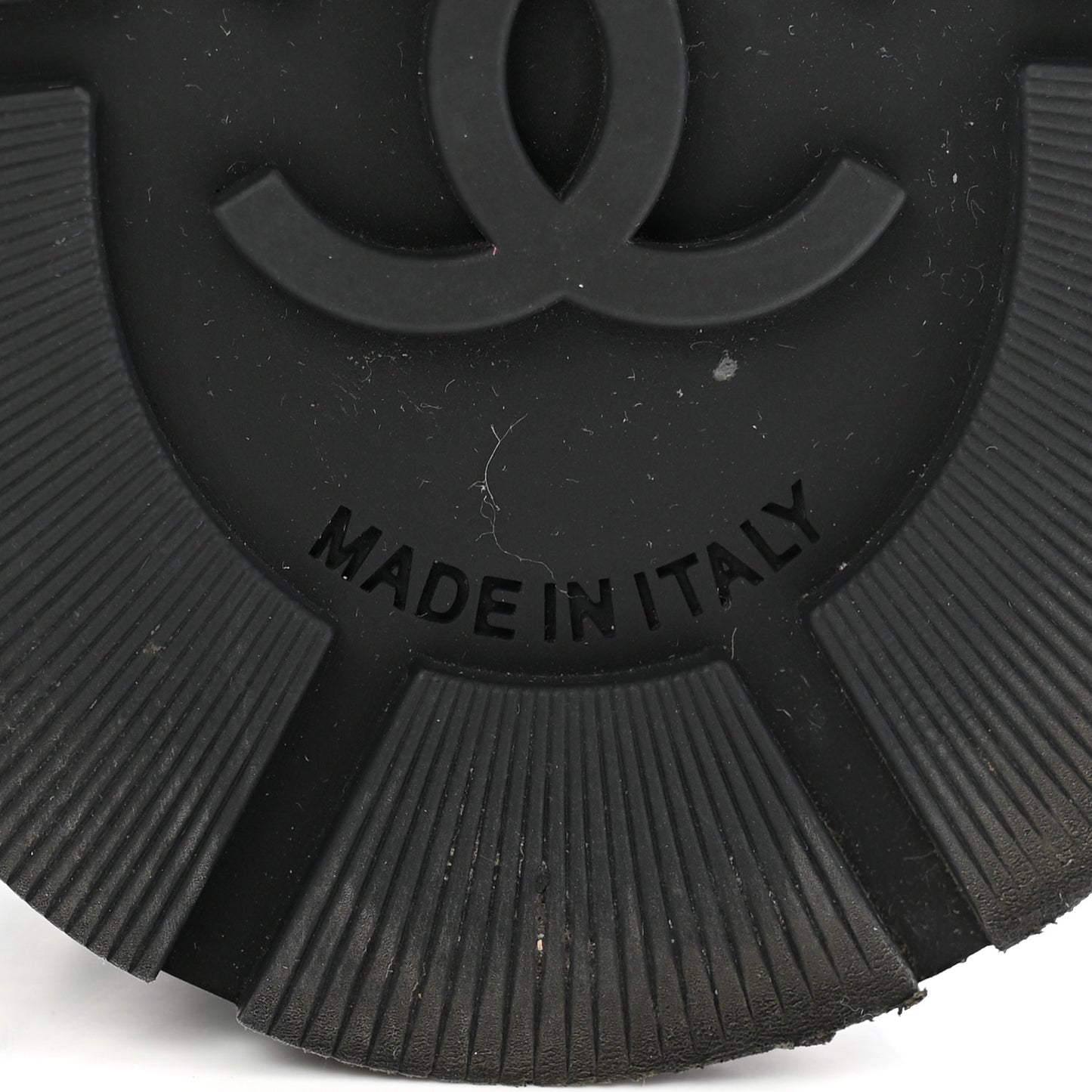 Shiny Calfskin Patent Quilted Chain Lace Up Combat Boots 36 Black