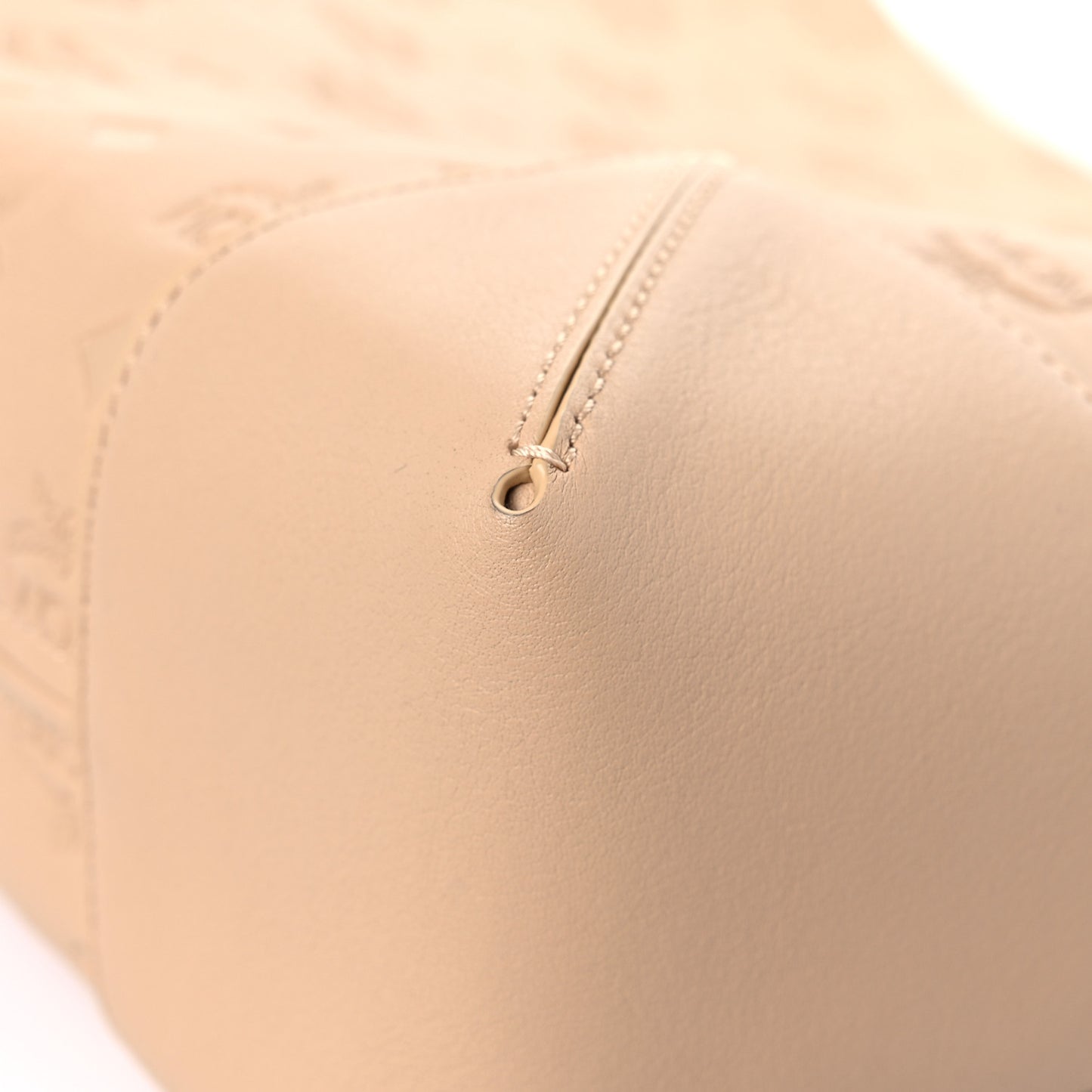 Calfskin Ottomar Monogram Medium Klara Hobo Beige