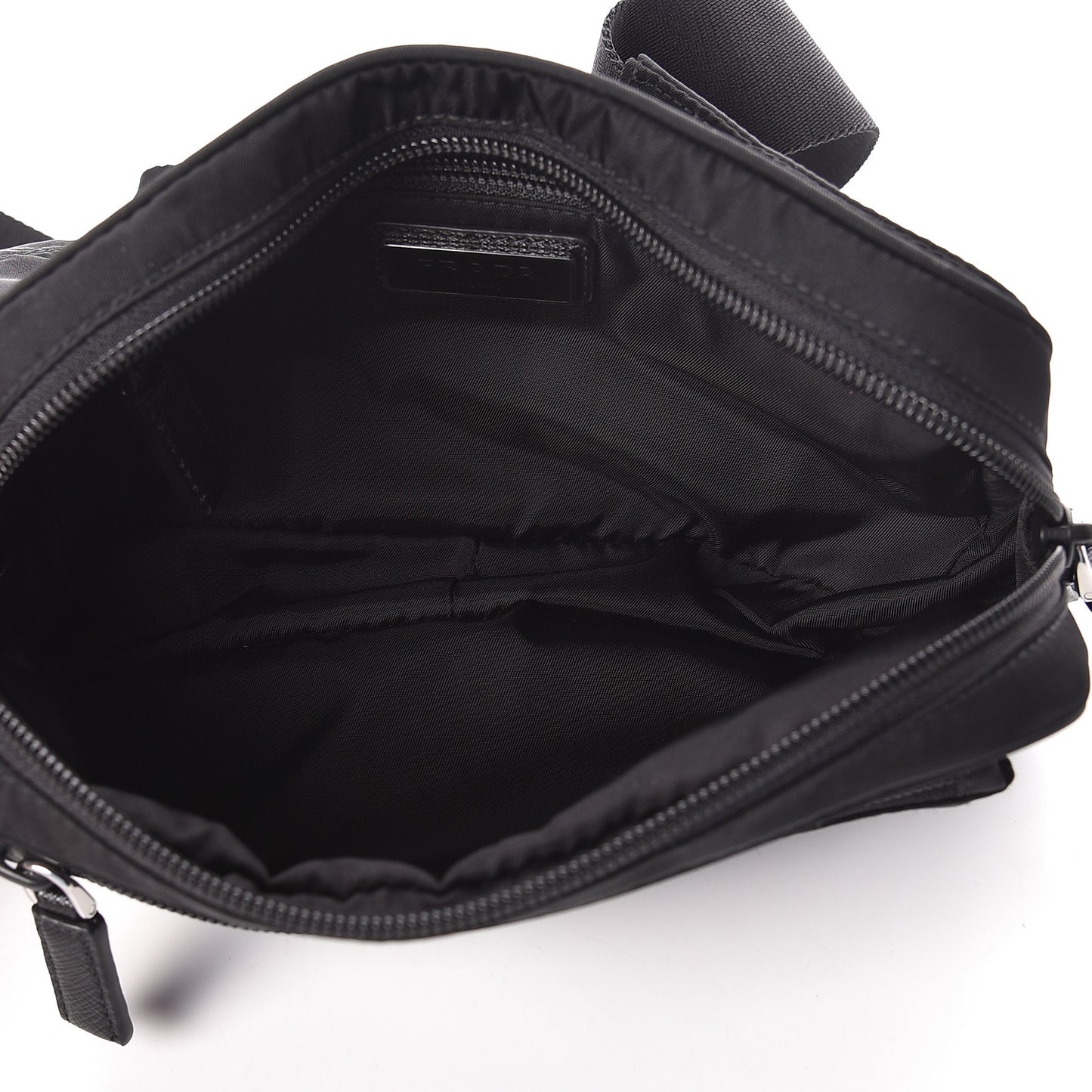 Tessuto Nylon Belt Bag Black