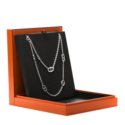 Hermes Sterling Silver Farandole Necklace 120 5 of 5
