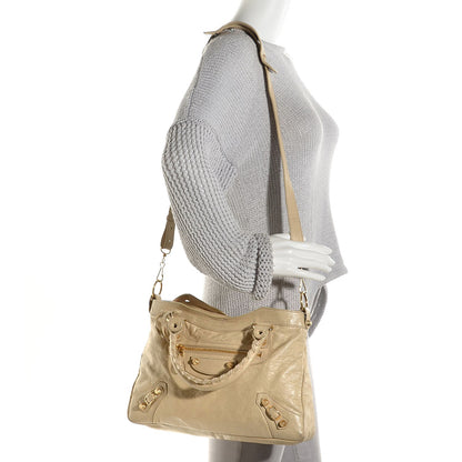 Balenciaga Agneau Giant 12 Gold Hardware Town Dune 2 of 12