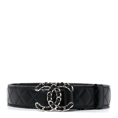 Chanel Caviar Quilted CC Chain Belt 70 28 Black 1 of 7
