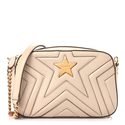 Stella McCartney Eco Alter Nappa Star Patch Shoulder Bag Cream 1 of 10