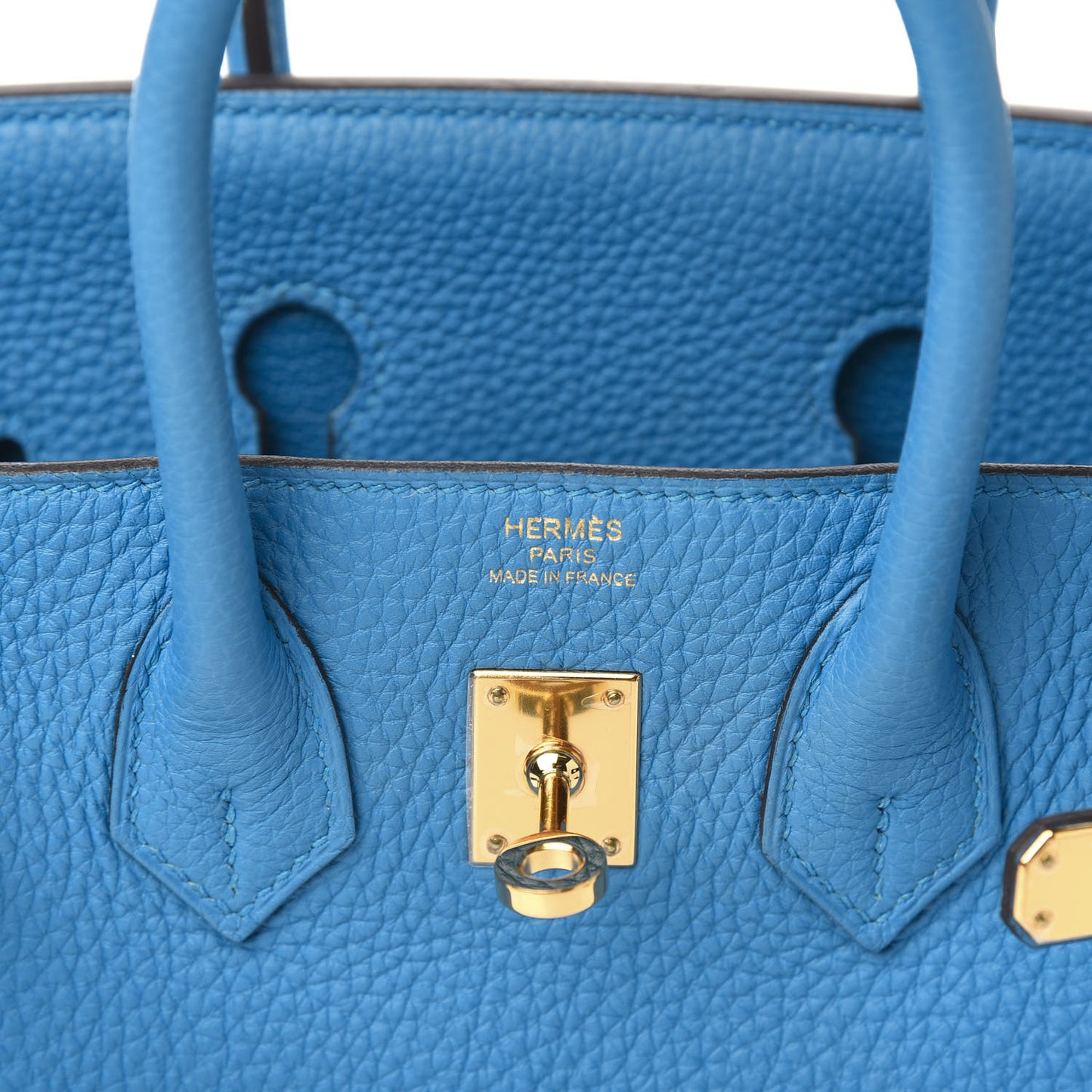 Togo Birkin 25 Bleu Zanzibar