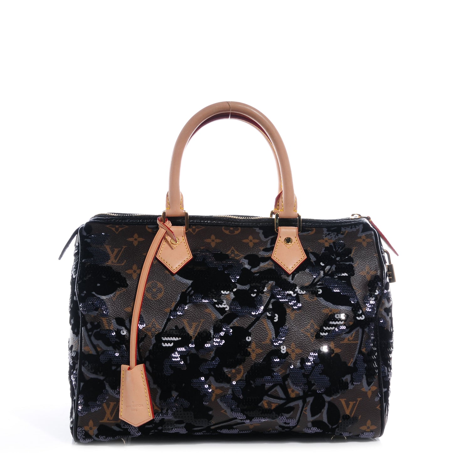 Monogram Fleur De Jais Sequins Speedy 30