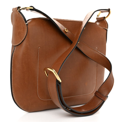 Celine Smooth Calfskin Medium Saddle Bag Tan 3 of 12