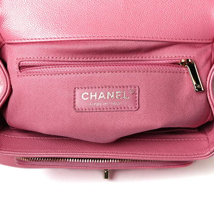 Chanel Caviar Quilted Small Business Affinity Flap Pink 6 of 15