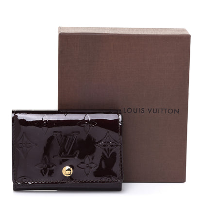 Louis Vuitton Vernis Business Card Holder Amarante 7 of 7