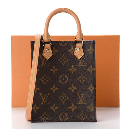 Louis Vuitton Monogram Petit Sac Plat 10 of 10