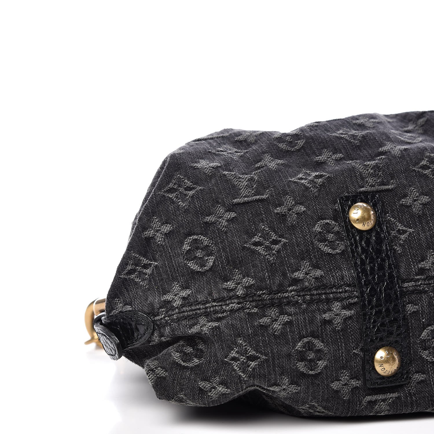 Louis Vuitton Denim Neo Cabby MM Black 5 of 9