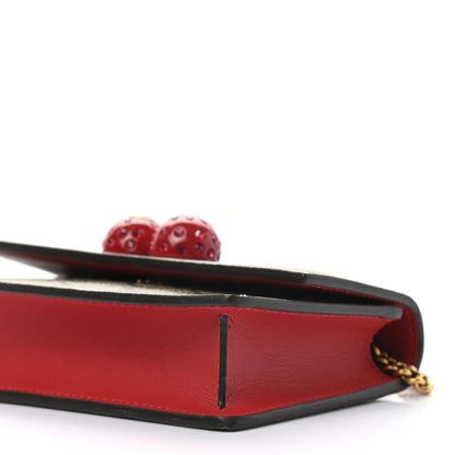 Gucci GG Supreme Monogram Mini Cherry Chain Bag 7 of 8