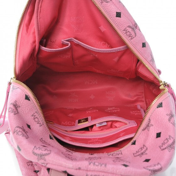 Visetos Medium Sprinkle Stud Stark Backpack Pink