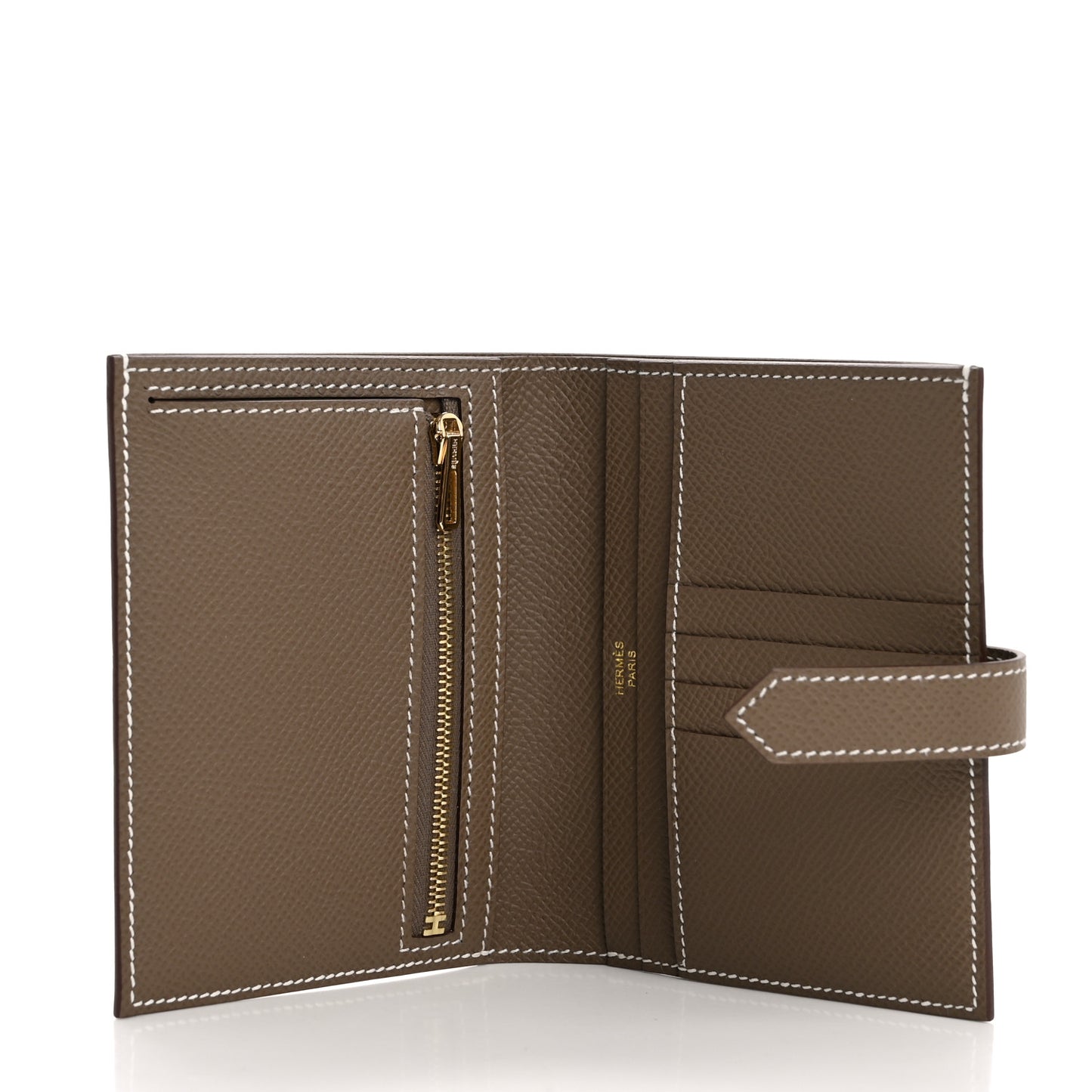 Epsom Bearn Compact Wallet Etoupe
