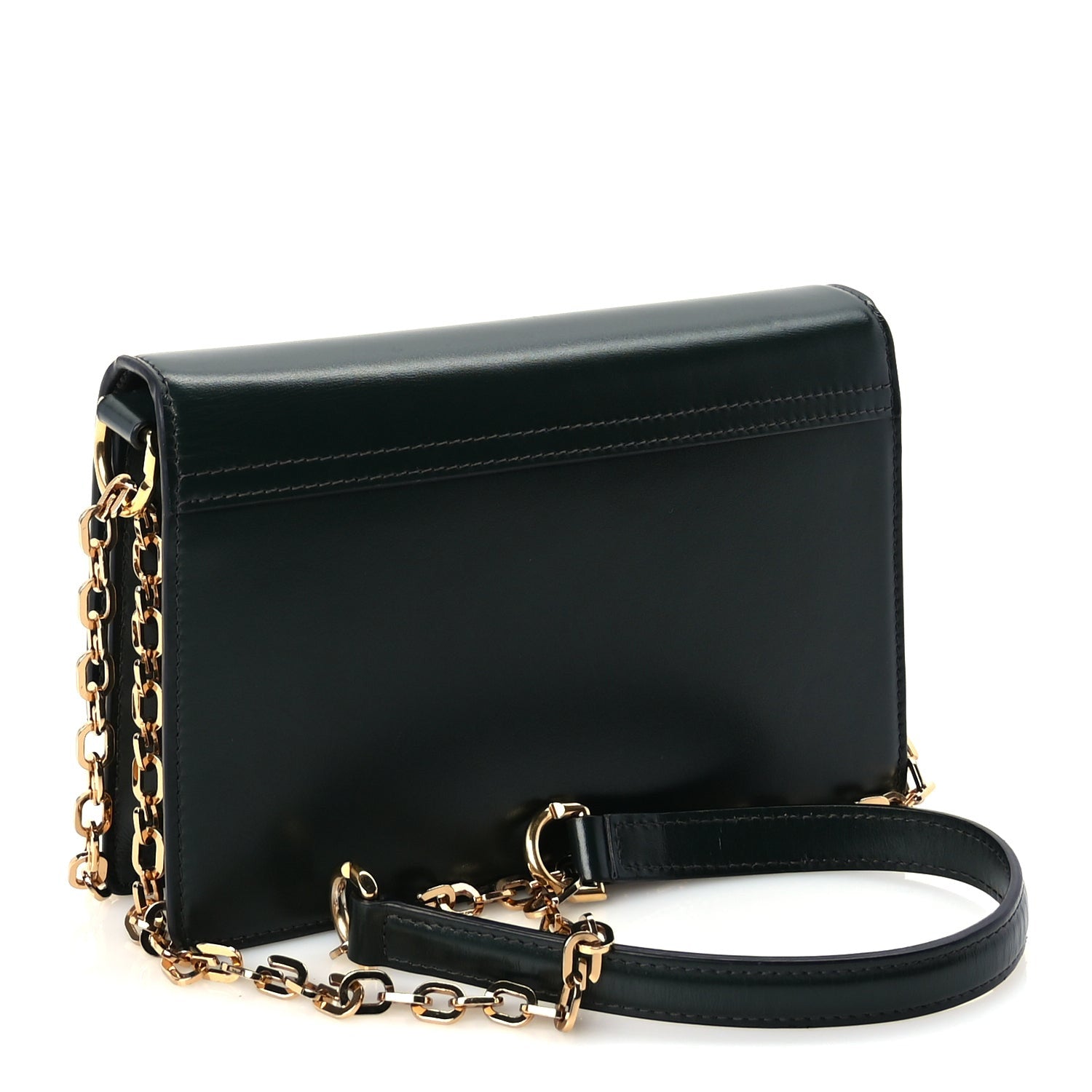 Givenchy Calfskin Small 4G Chain Shoulder Bag Green 2 of 8