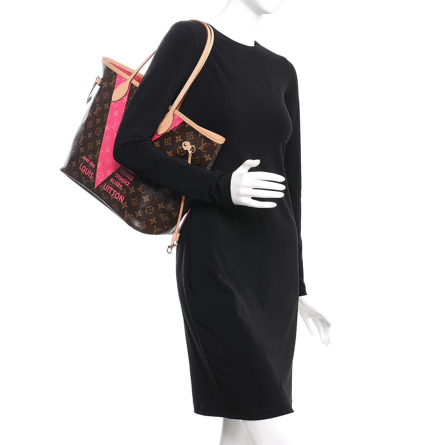 Louis Vuitton Monogram V Neverfull MM Grenade 2 of 10