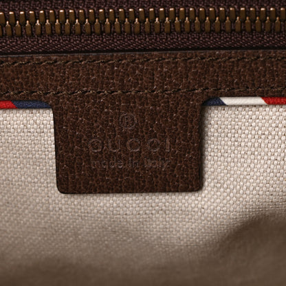 Gucci Soft GG Supreme Monogram Courrier Web Medium Flat Messenger Bag Beige New Acero Multicolor 6 of 9