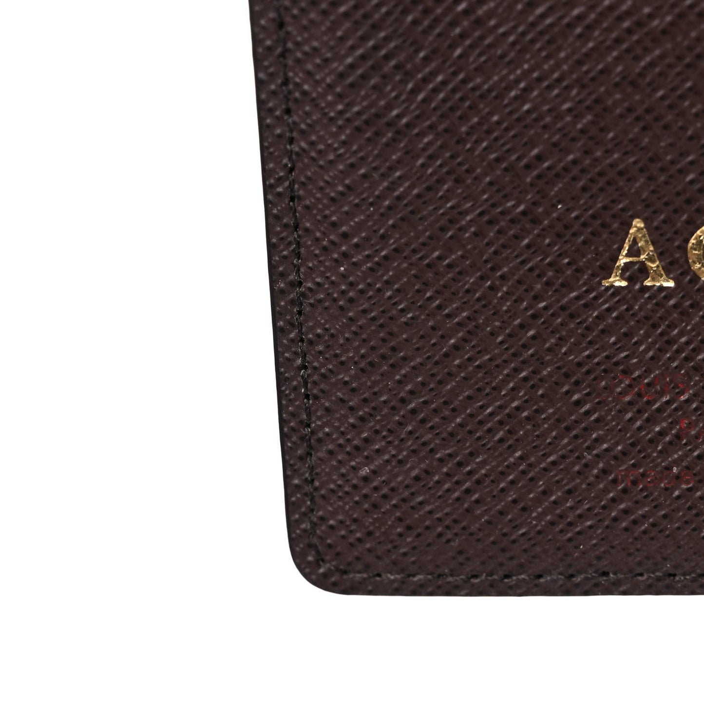 Damier Ebene Small Ring Agenda Cover