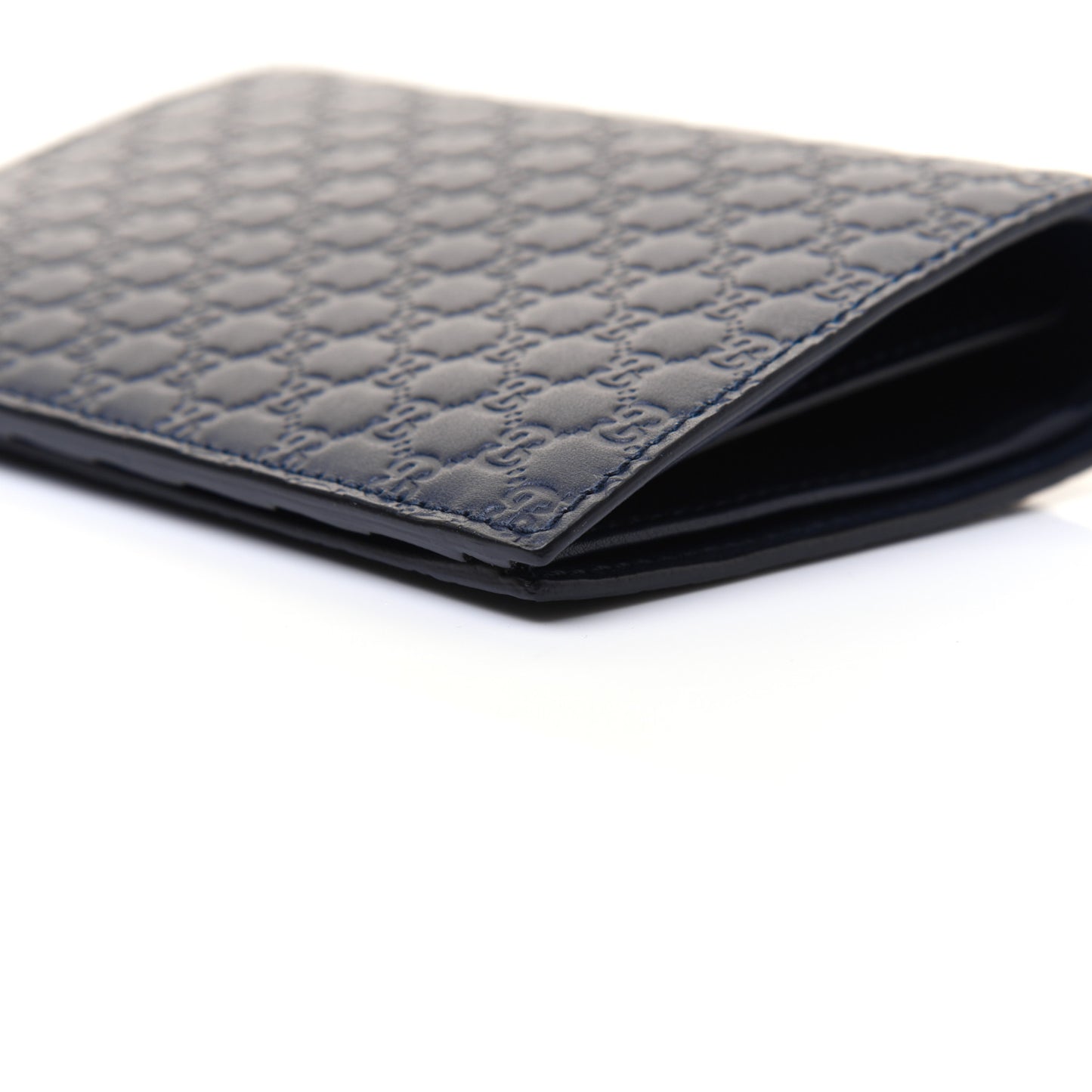 Microguccissima Passport Case Blue