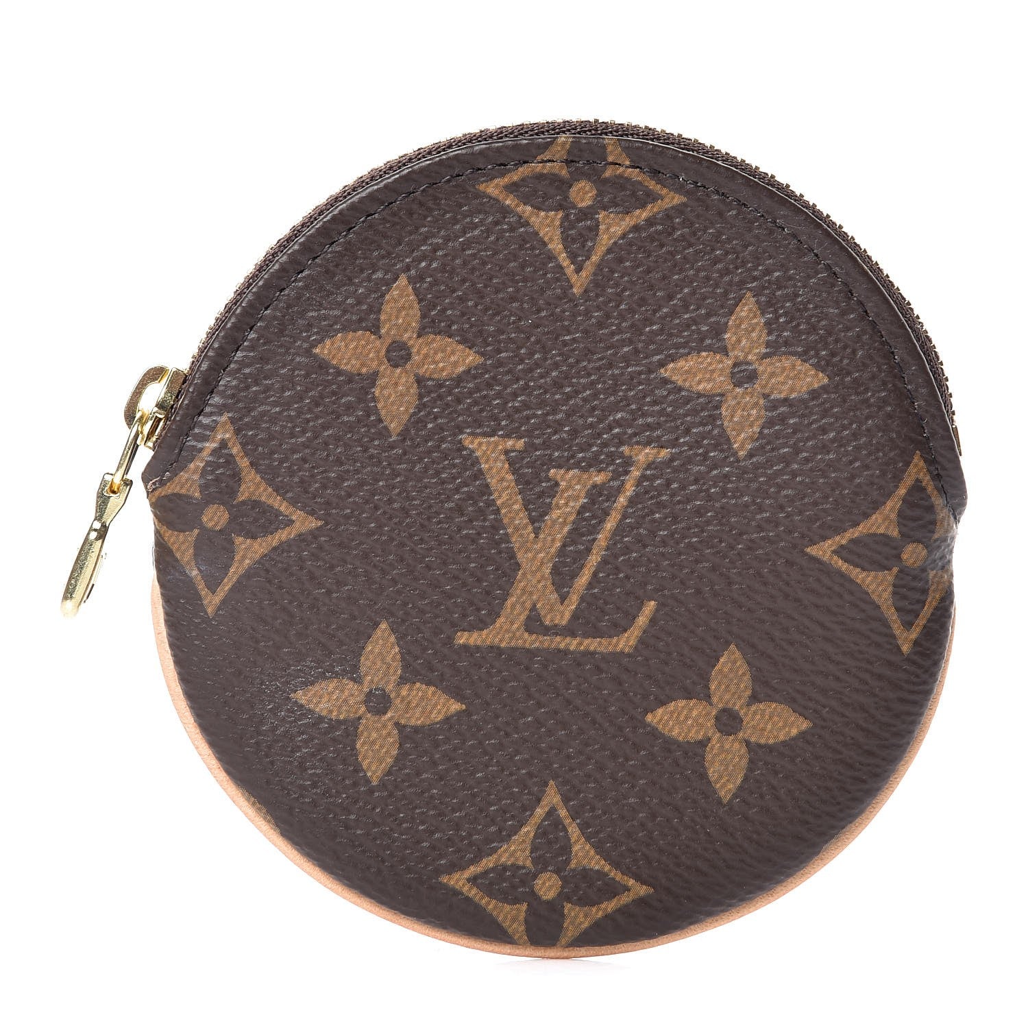 Louis Vuitton Monogram Round Coin Purse 1 of 8