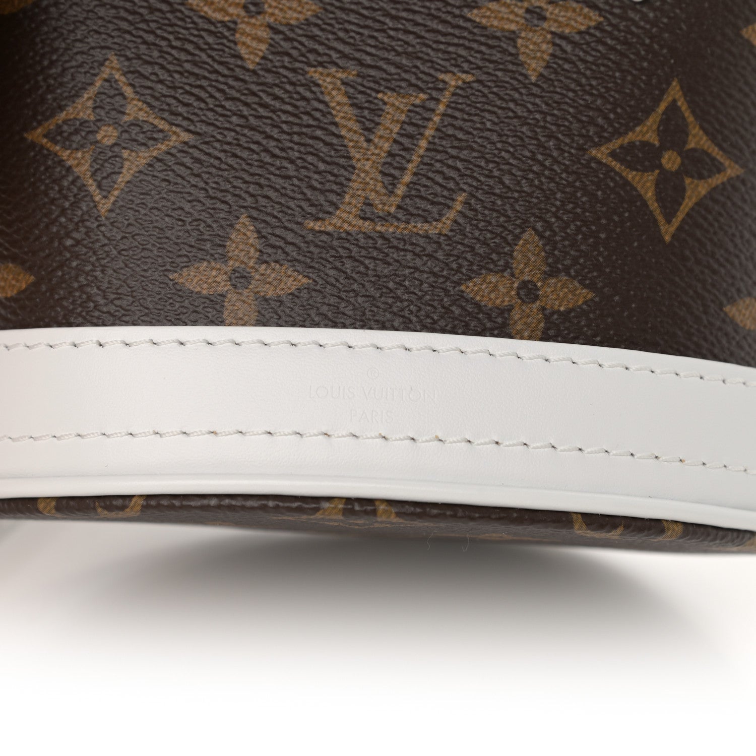 Louis Vuitton Monogram LV Match Nano Bucket Bag White 9 of 13