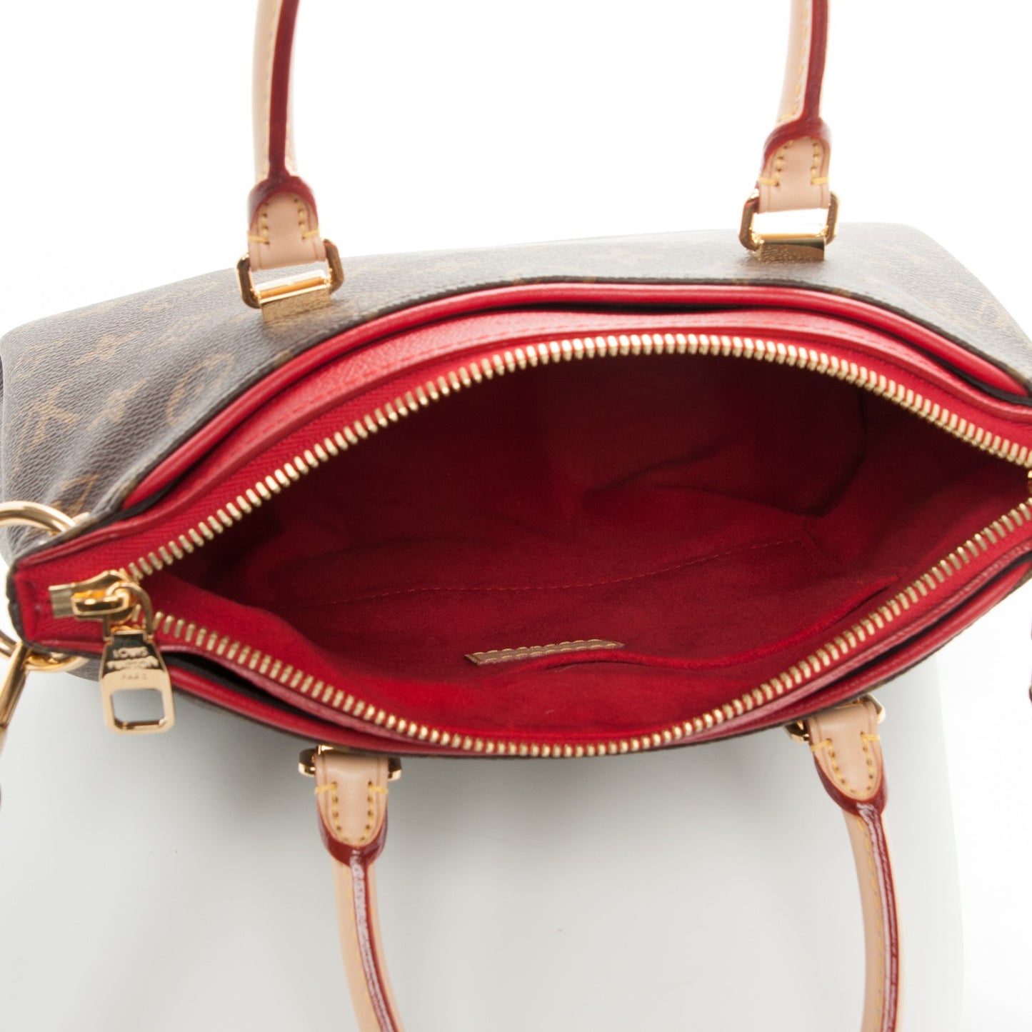 Monogram Pallas BB Cherry