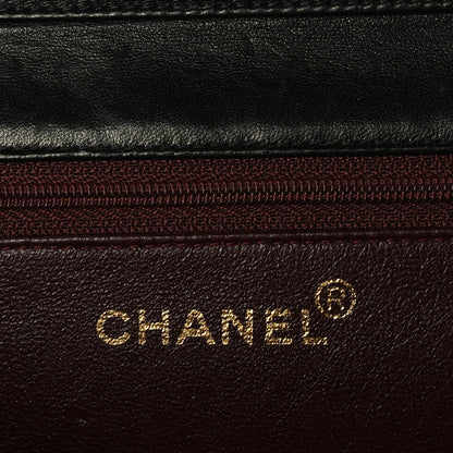 Chanel Lambskin Quilted Small Single Flap Bag Black 6 of 10