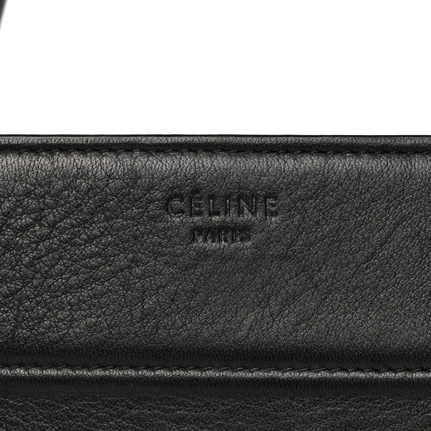 Celine Supple Calfskin Large Phantom Luggage Black 6 of 14