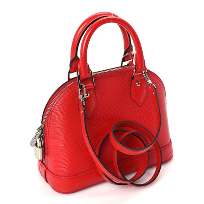 Louis Vuitton Epi Alma BB Castillan Red 2 of 8