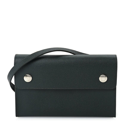 Hermes Epsom nap Wallet  Vert Amande 1 of 9