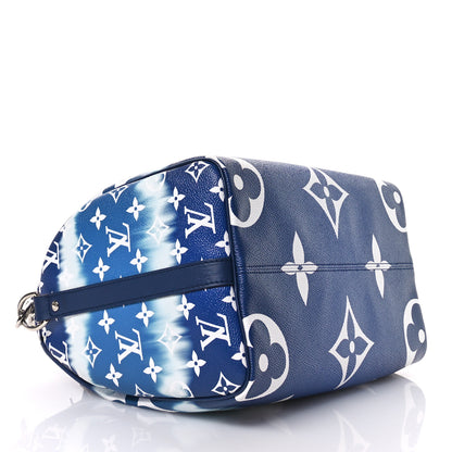 Louis Vuitton Monogram Escale Speedy Bandouliere 30 Blue 4 of 9