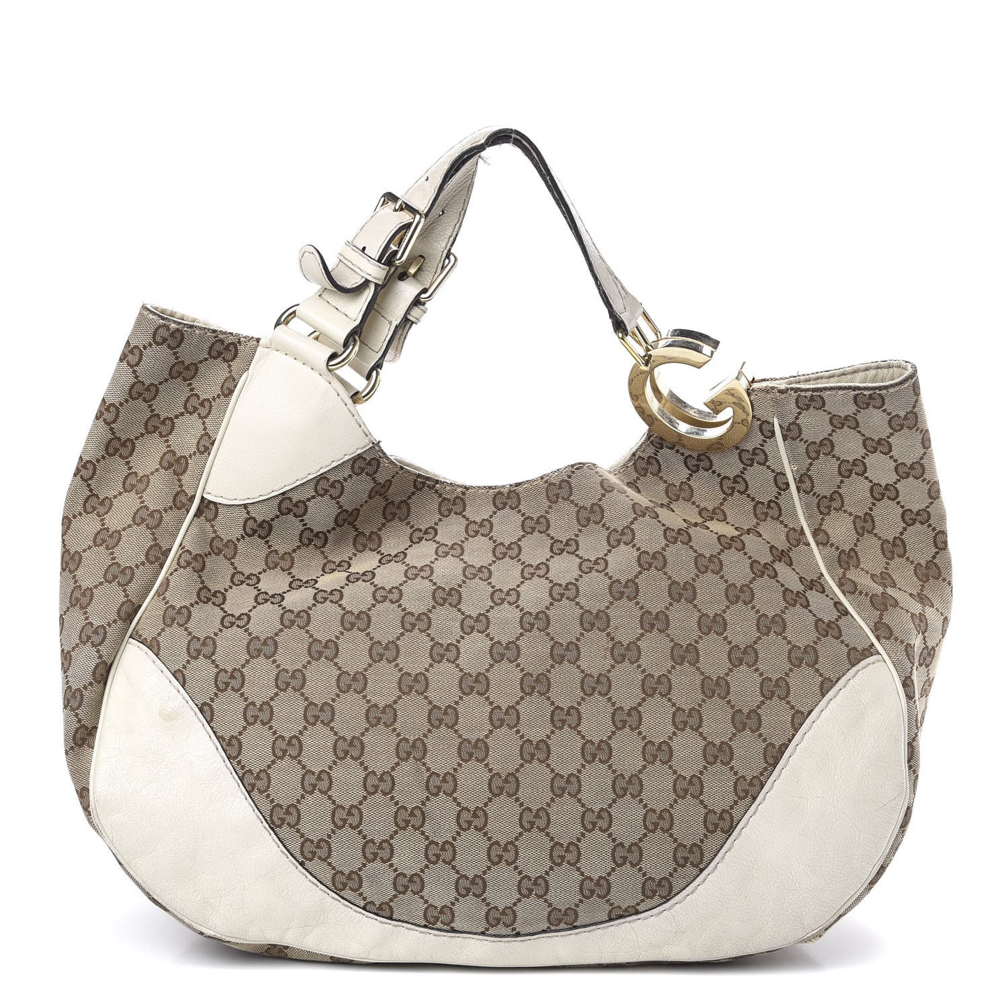Monogram Charlotte Tote Off White