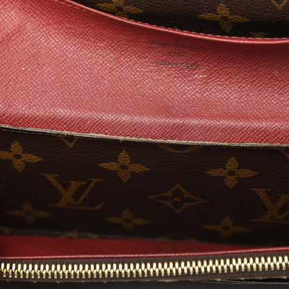 Louis Vuitton Monogram Emilie Wallet Red 12 of 17