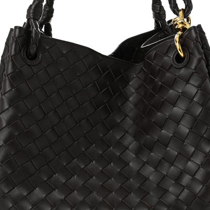 Bottega Veneta Nappa Intrecciato Large Andiamo Parachute Shoulder Bag Fondant 7 of 9