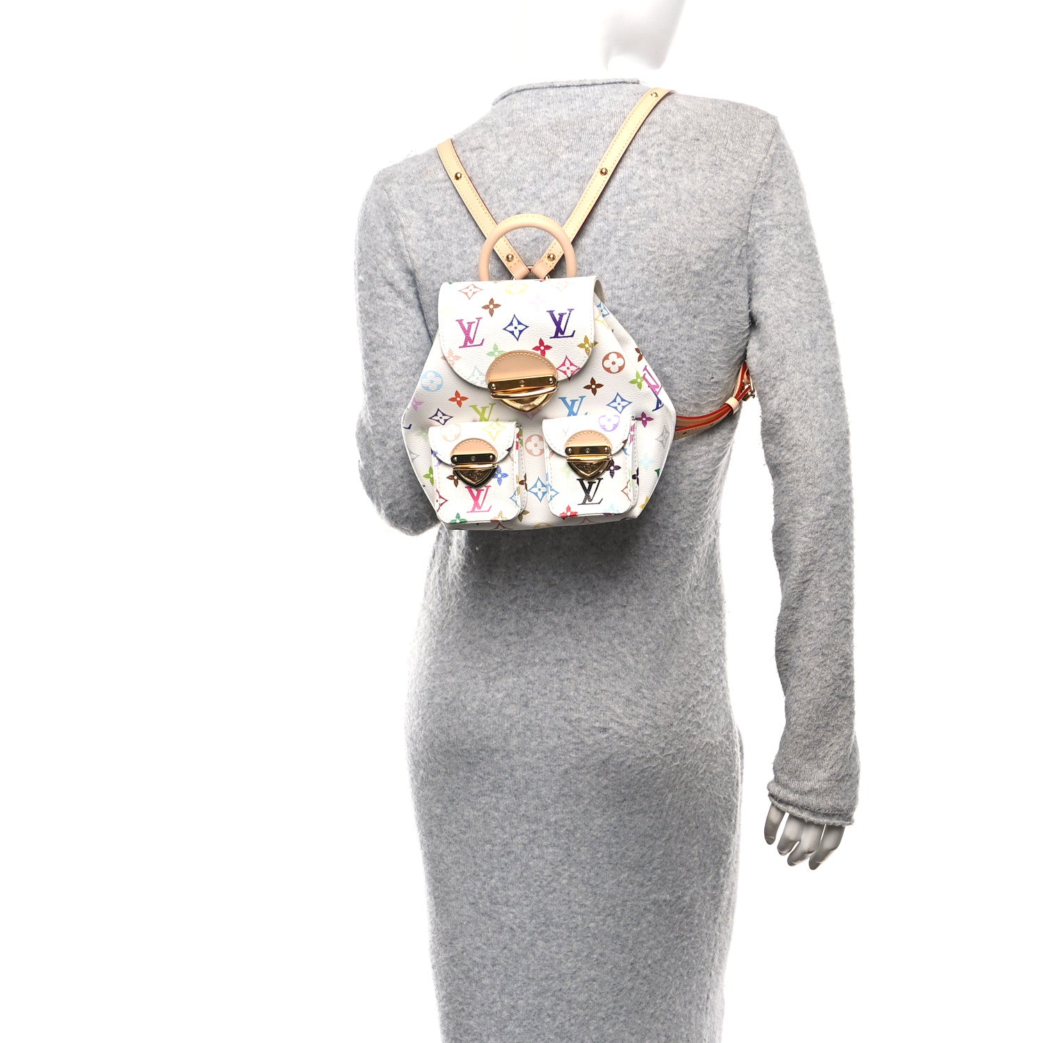 Louis Vuitton LV X TM Monogram Multicolor Venice Backpack White 2 of 10