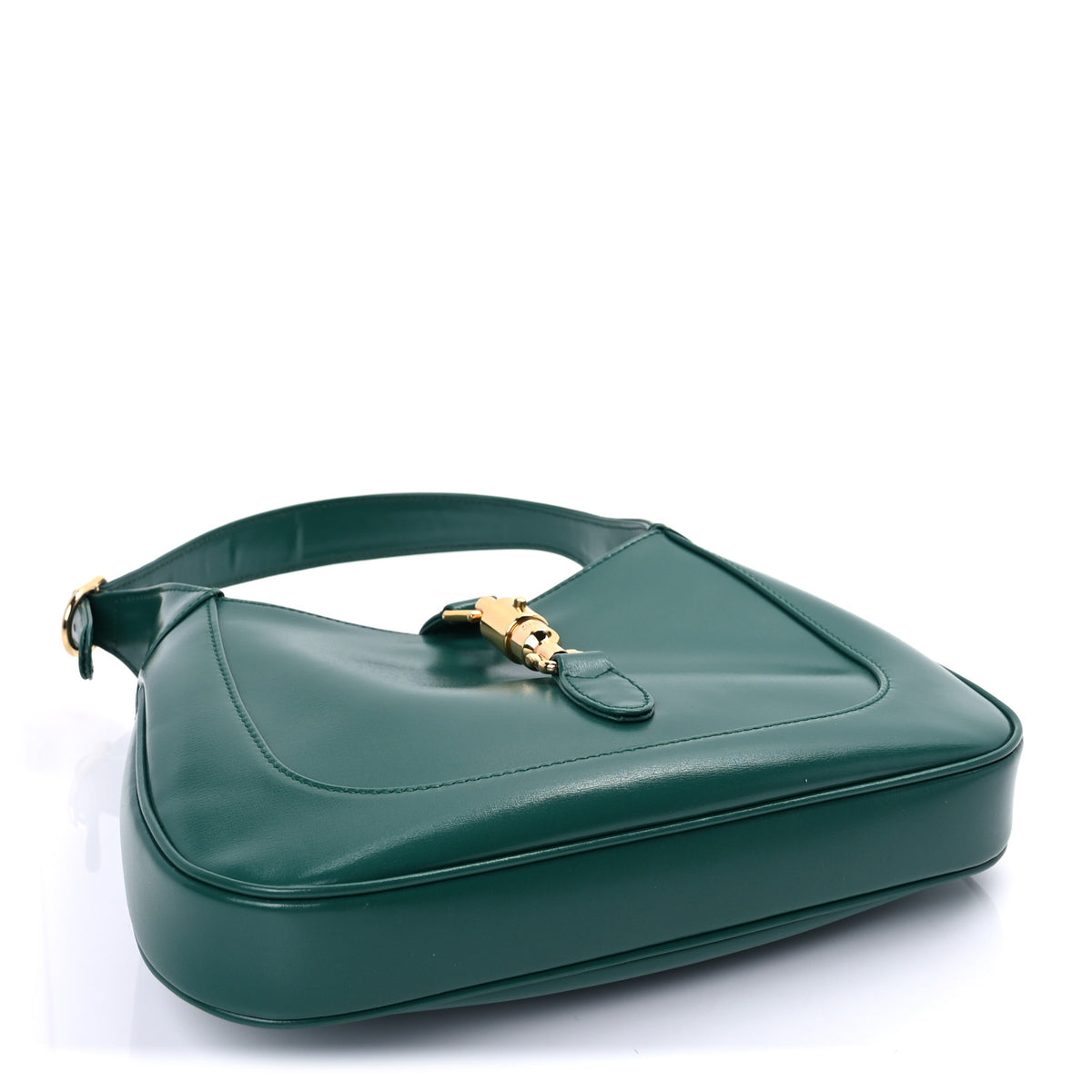 Gucci Boarded Dyana Medium Jackie Hobo Green 3 of 8