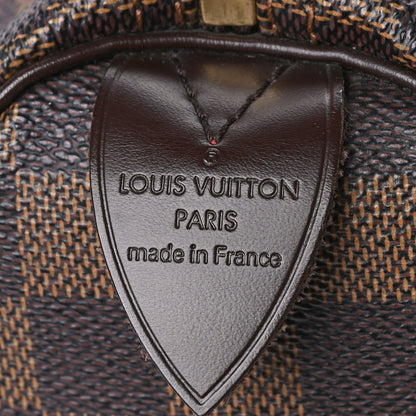 Louis Vuitton Damier Ebene Speedy 25 6 of 9