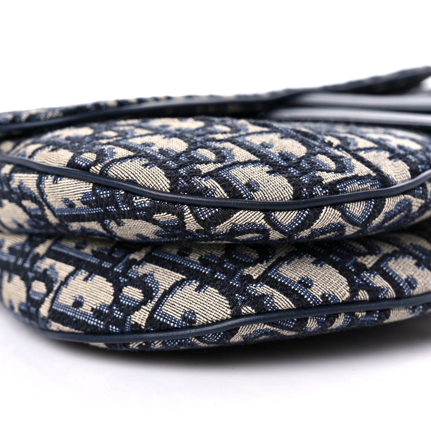 Oblique Saddle Bag Blue